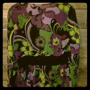 A large bisou bisou by Michele bohbot blouse